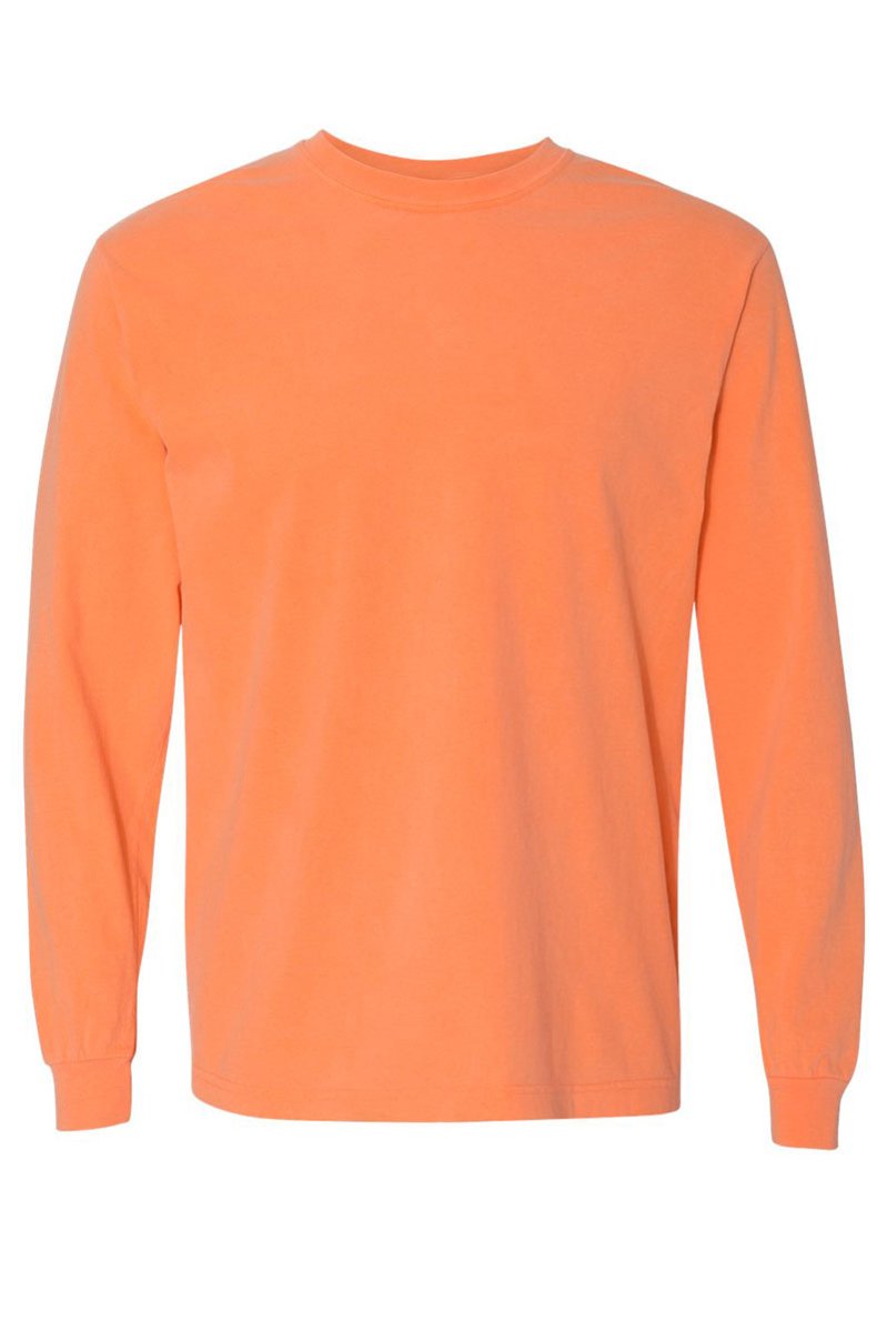 Retro Spooky Season Front & Back Design Comfort Colors Heavyweight Long T-Shirt - Wholesale Accessory Market