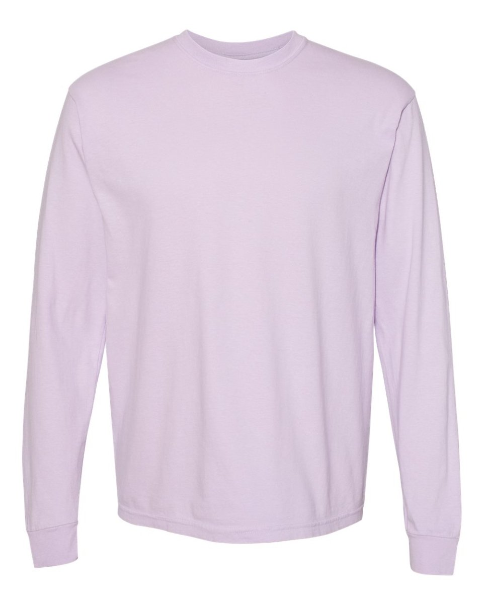 Retro Spooky Season Front & Back Design Comfort Colors Heavyweight Long T-Shirt - Wholesale Accessory Market