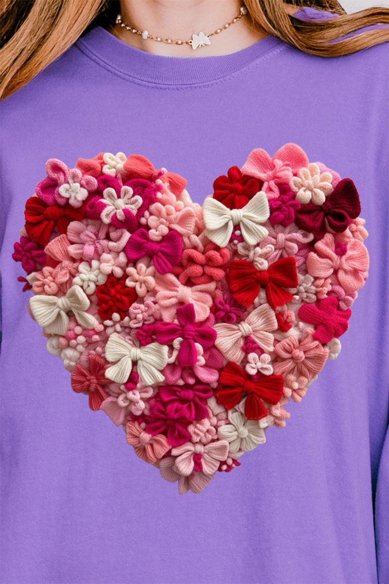 Wrapped With Love Comfort Colors Heavyweight Long Sleeve T-Shirt - Wholesale Accessory Market