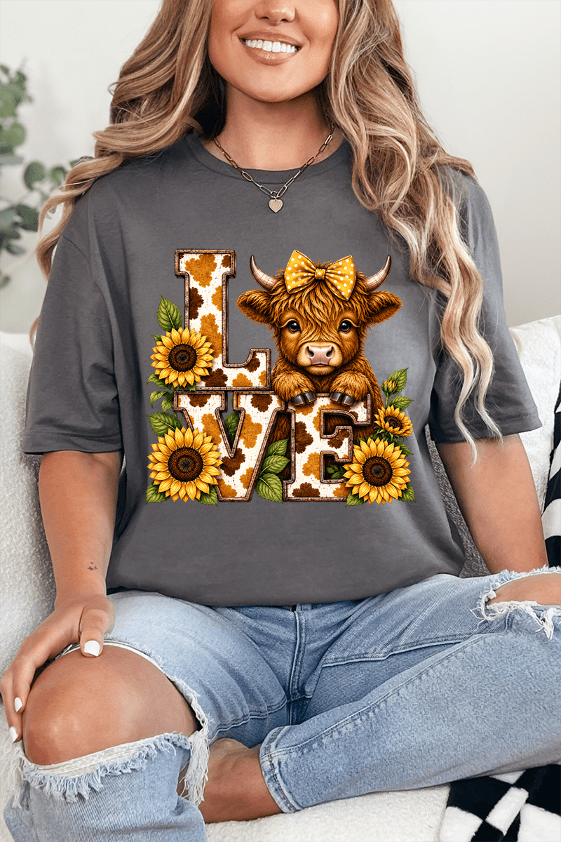 Little Highland Love Softstyle Adult T-Shirt - Wholesale Accessory Market