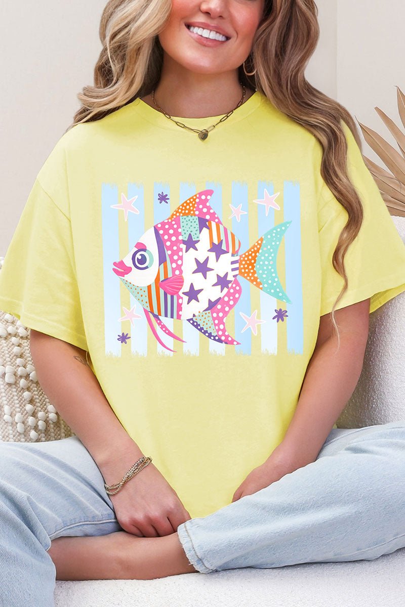 Candy Coast Angelfish Softstyle Adult T-Shirt - Wholesale Accessory Market