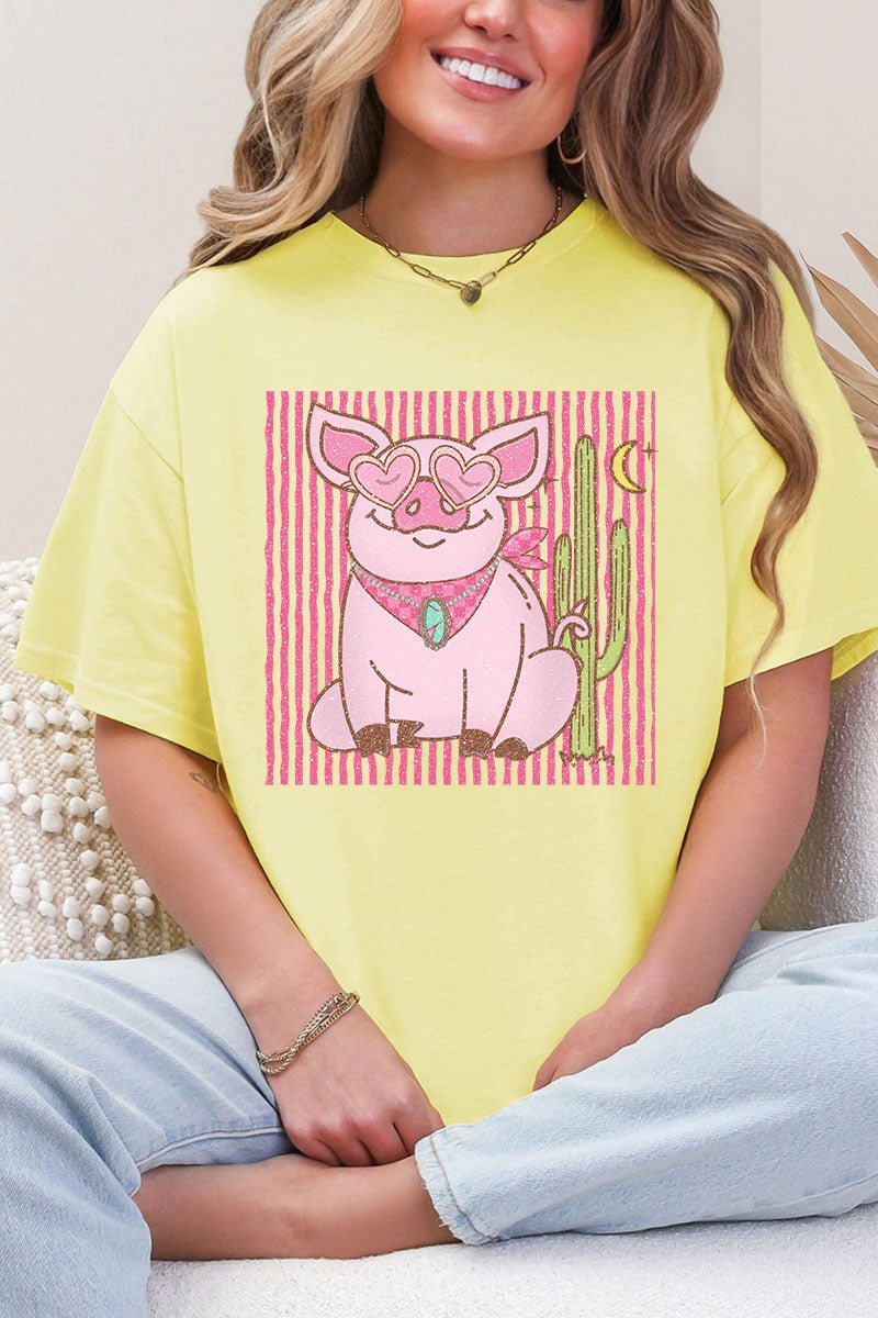 Desert Diva Piggy Softstyle Adult T-Shirt - Wholesale Accessory Market