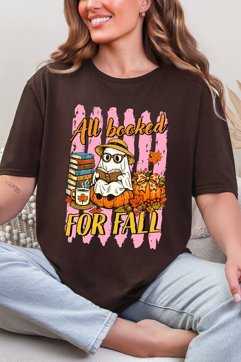 Ghostly All Booked For Fall Softstyle Adult T-Shirt - Wholesale Accessory Market