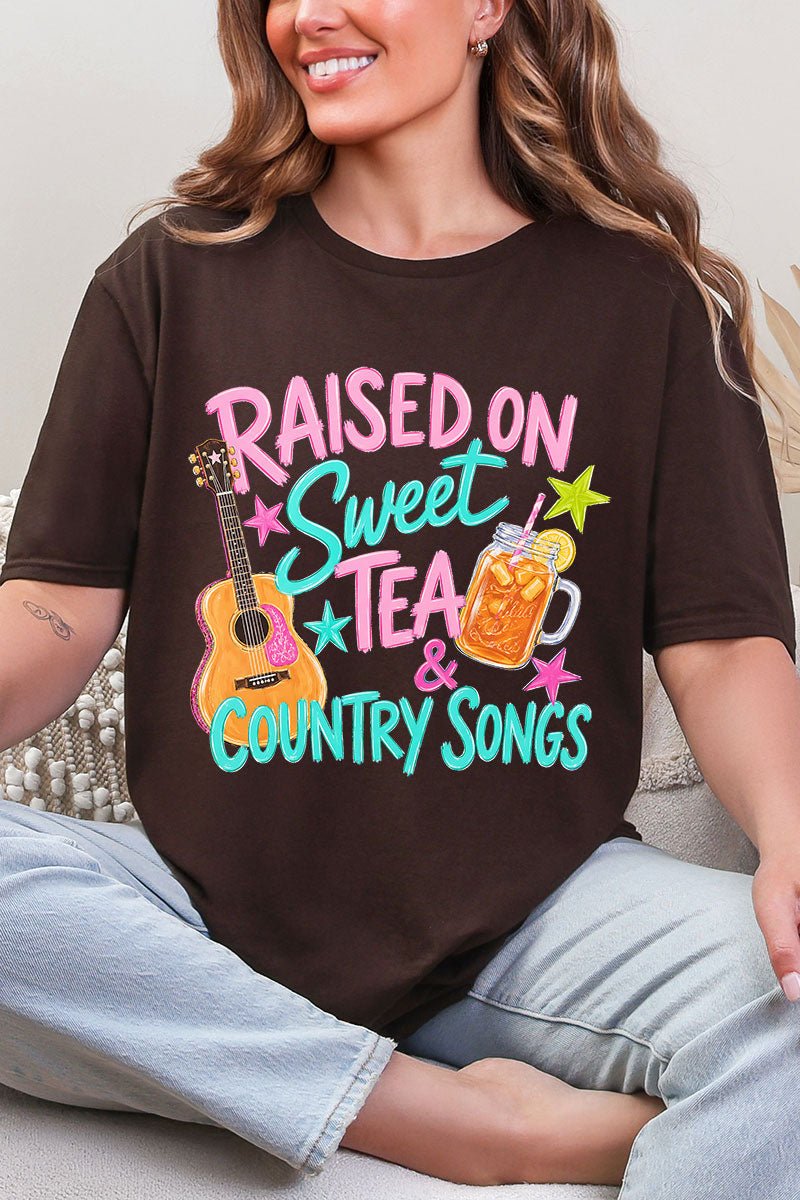 Sweet Tea And Country Music Softstyle Adult T-Shirt - Wholesale Accessory Market