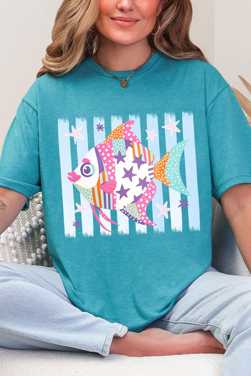 Candy Coast Angelfish Softstyle Adult T-Shirt - Wholesale Accessory Market