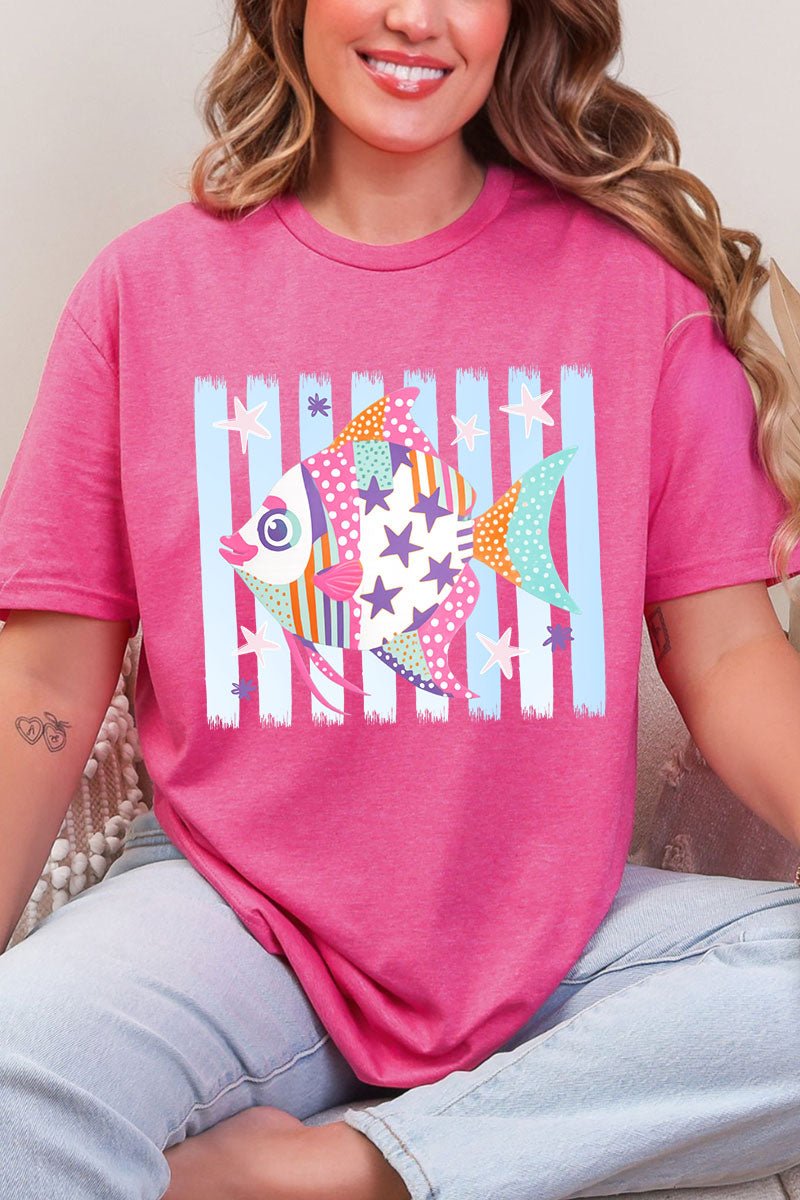 Candy Coast Angelfish Softstyle Adult T-Shirt - Wholesale Accessory Market