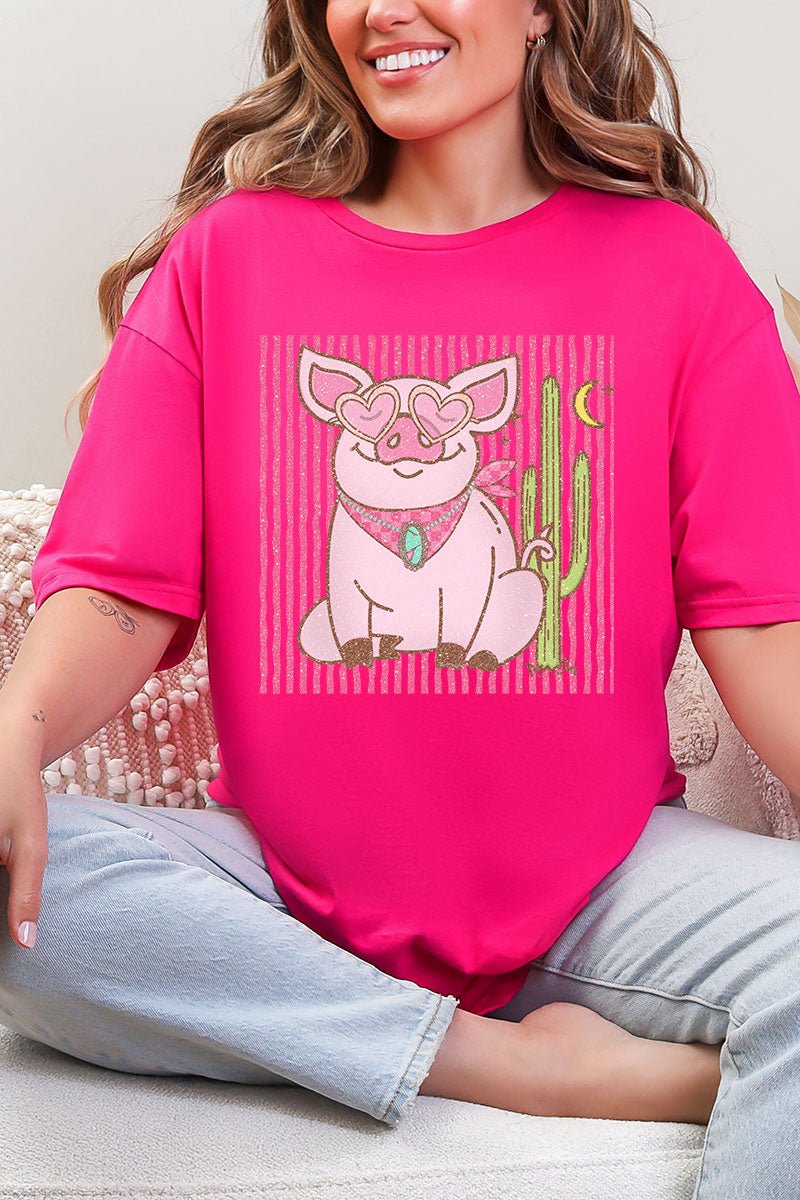 Desert Diva Piggy Softstyle Adult T-Shirt - Wholesale Accessory Market