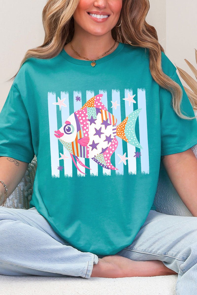 Candy Coast Angelfish Softstyle Adult T-Shirt - Wholesale Accessory Market