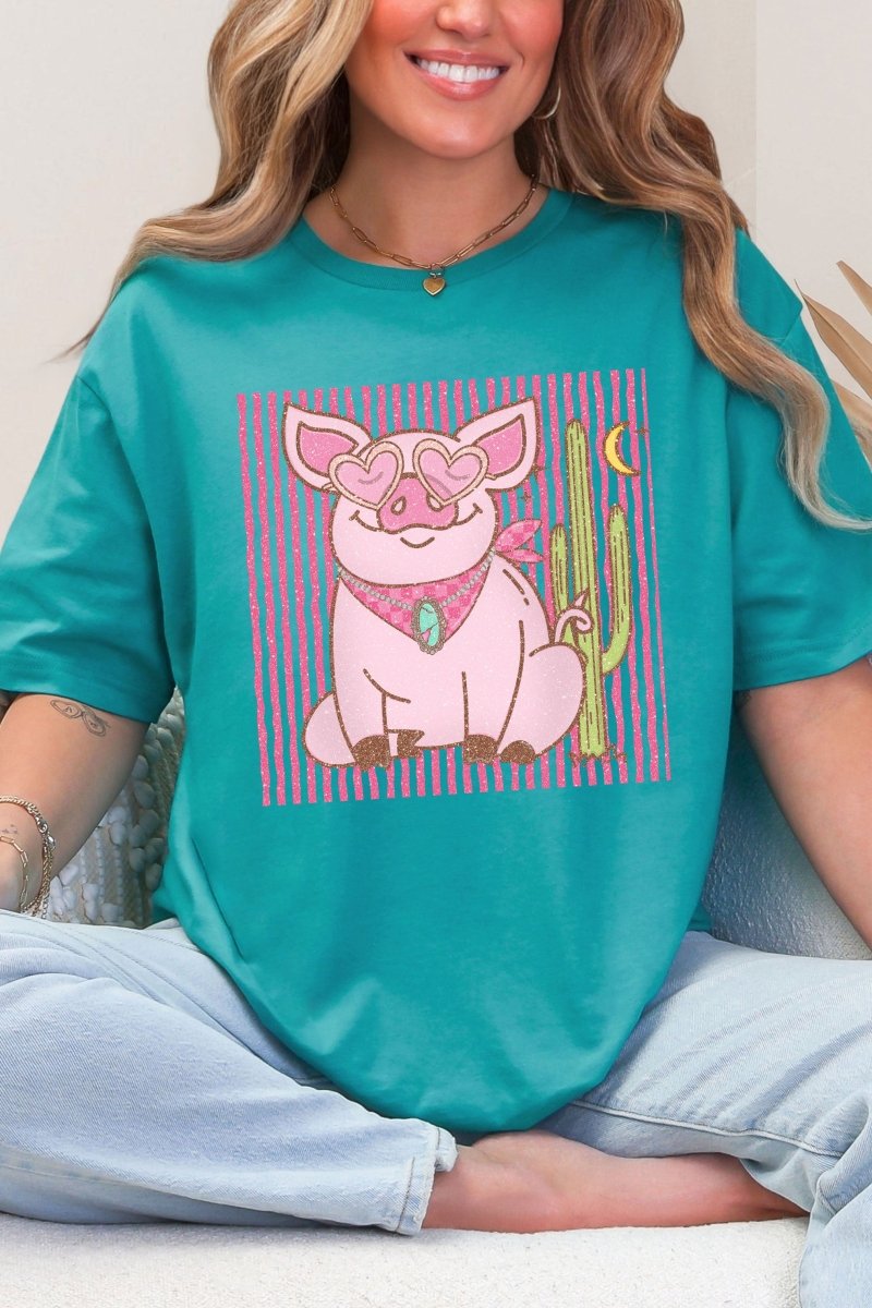 Desert Diva Piggy Softstyle Adult T-Shirt - Wholesale Accessory Market