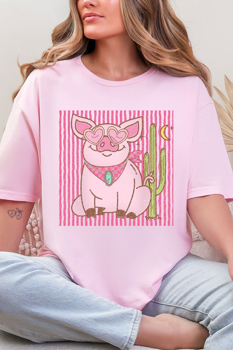 Desert Diva Piggy Softstyle Adult T-Shirt - Wholesale Accessory Market