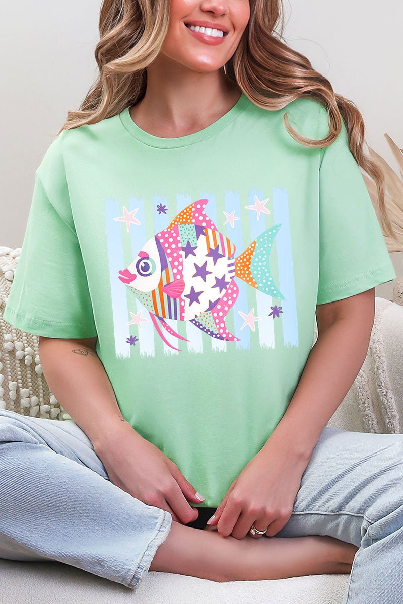 Candy Coast Angelfish Softstyle Adult T-Shirt - Wholesale Accessory Market