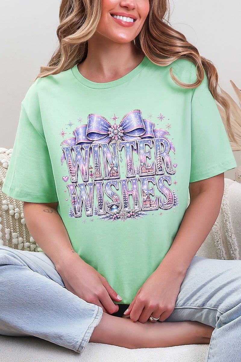 Winter Wishes Wonderland Softstyle Adult T-Shirt - Wholesale Accessory Market