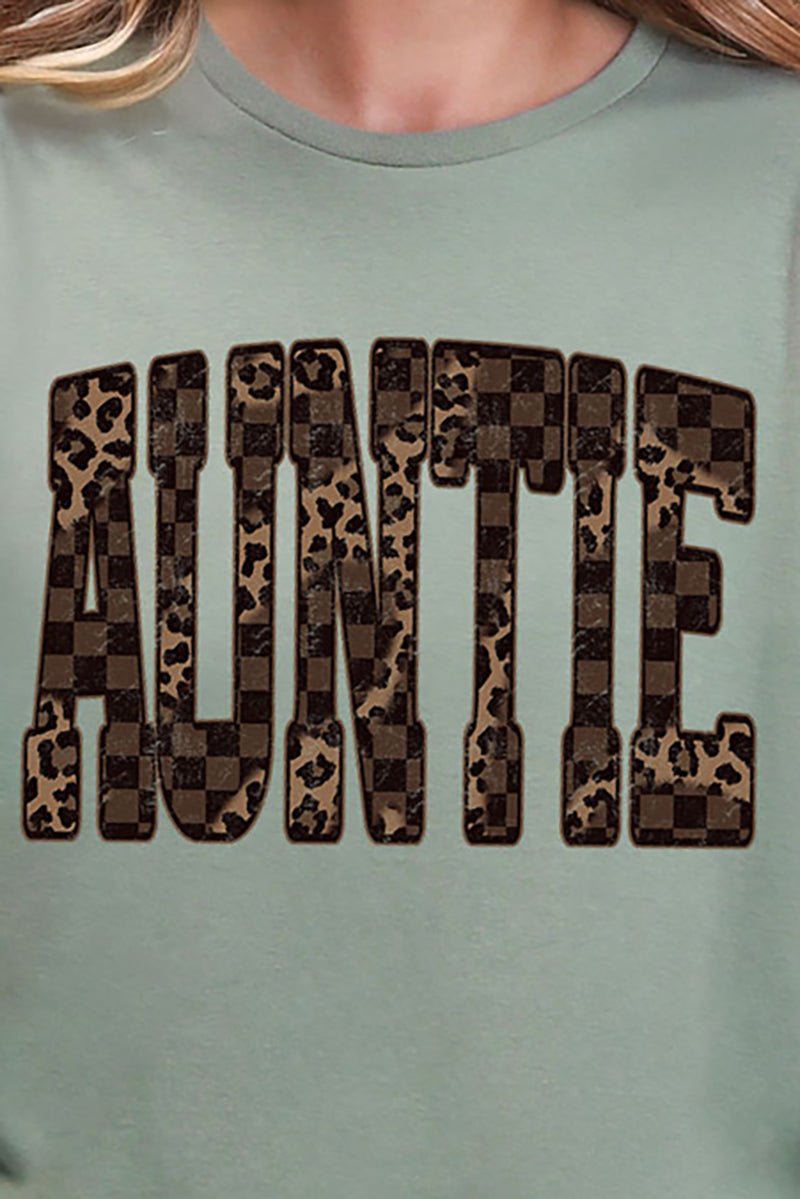 Leopard Luxe Auntie Softstyle Adult T-Shirt - Wholesale Accessory Market