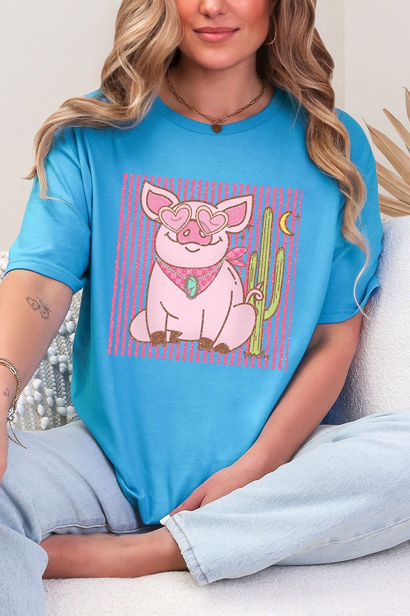 Desert Diva Piggy Softstyle Adult T-Shirt - Wholesale Accessory Market