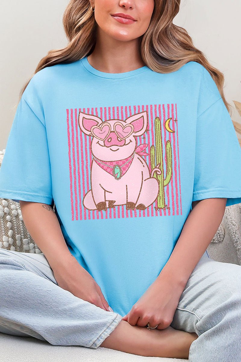 Desert Diva Piggy Softstyle Adult T-Shirt - Wholesale Accessory Market
