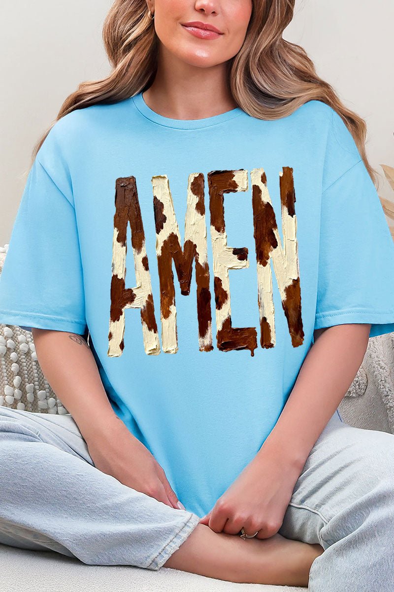 Painted Cow Amen Softstyle Adult T-Shirt - Wholesale Accessory Market