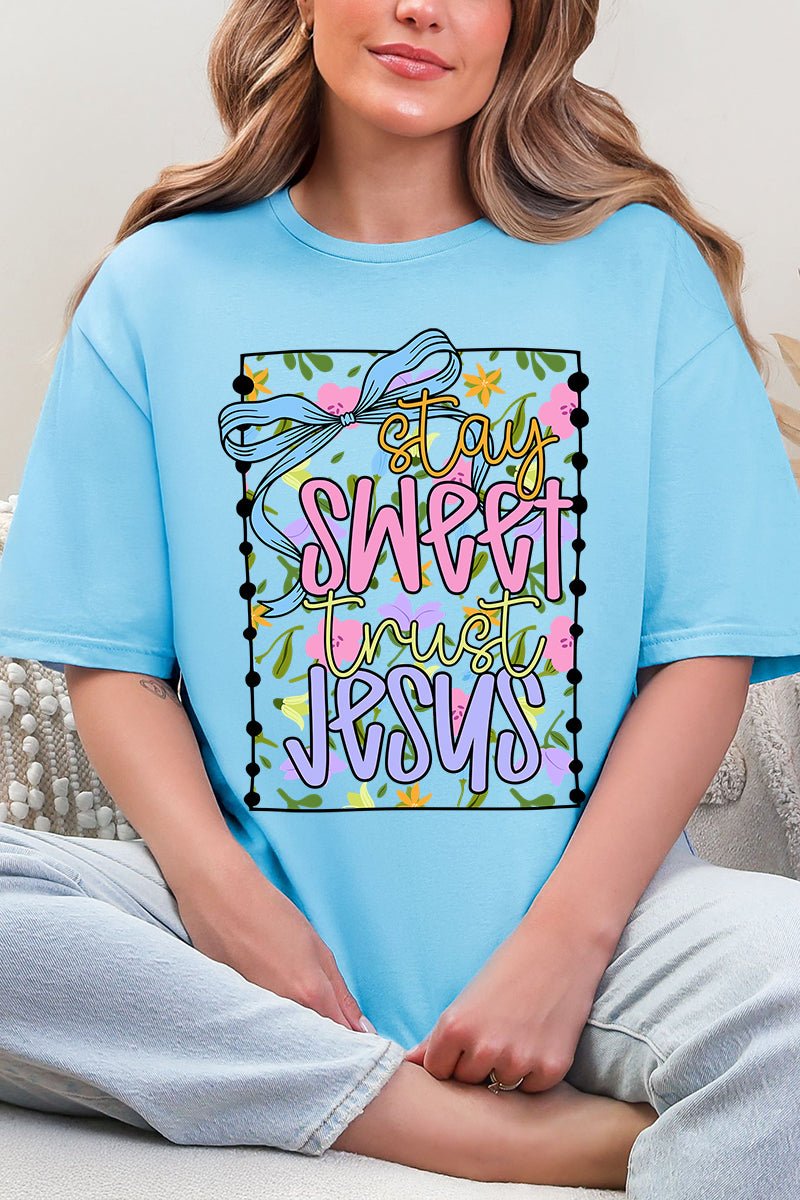 Stay Sweet Trust Jesus Softstyle Adult T-Shirt - Wholesale Accessory Market