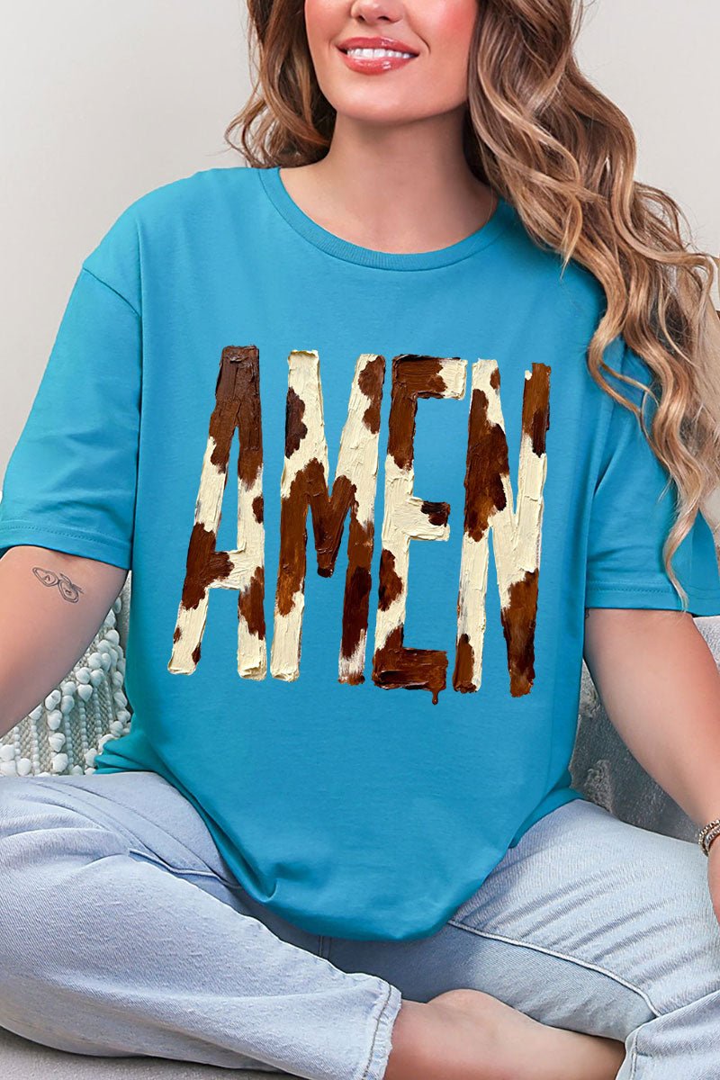 Painted Cow Amen Softstyle Adult T-Shirt - Wholesale Accessory Market