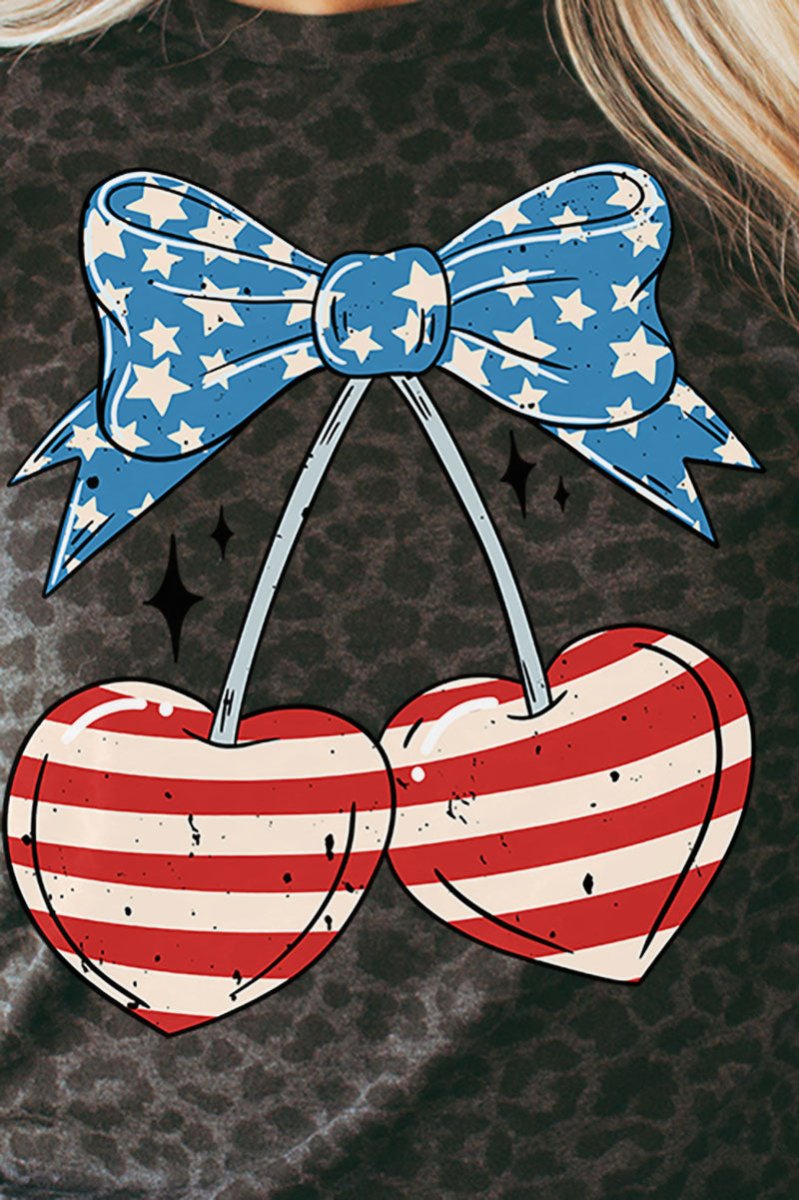 Freedom Cherries Fine Jersey Tee - Wholesale Accessory Market