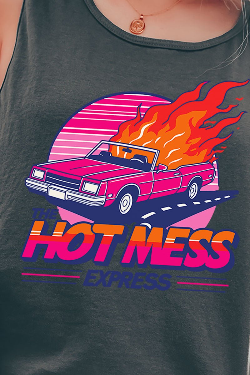 Hot Mess Express Comfort Colors Cotton Tank Top - Wholesale Accessory Market