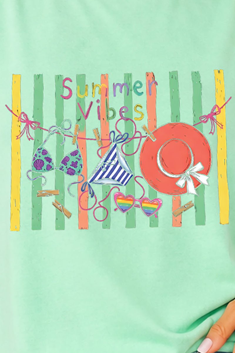 Bikini Summer Vibes Comfort Colors Cotton Tank Top - Wholesale Accessory Market