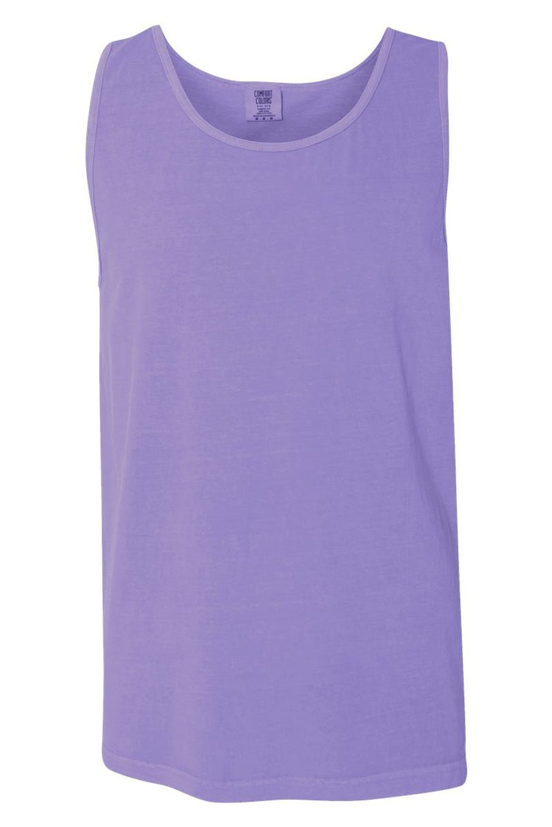 Distressed Boat Babe Comfort Colors Cotton Tank Top - Wholesale Accessory Market
