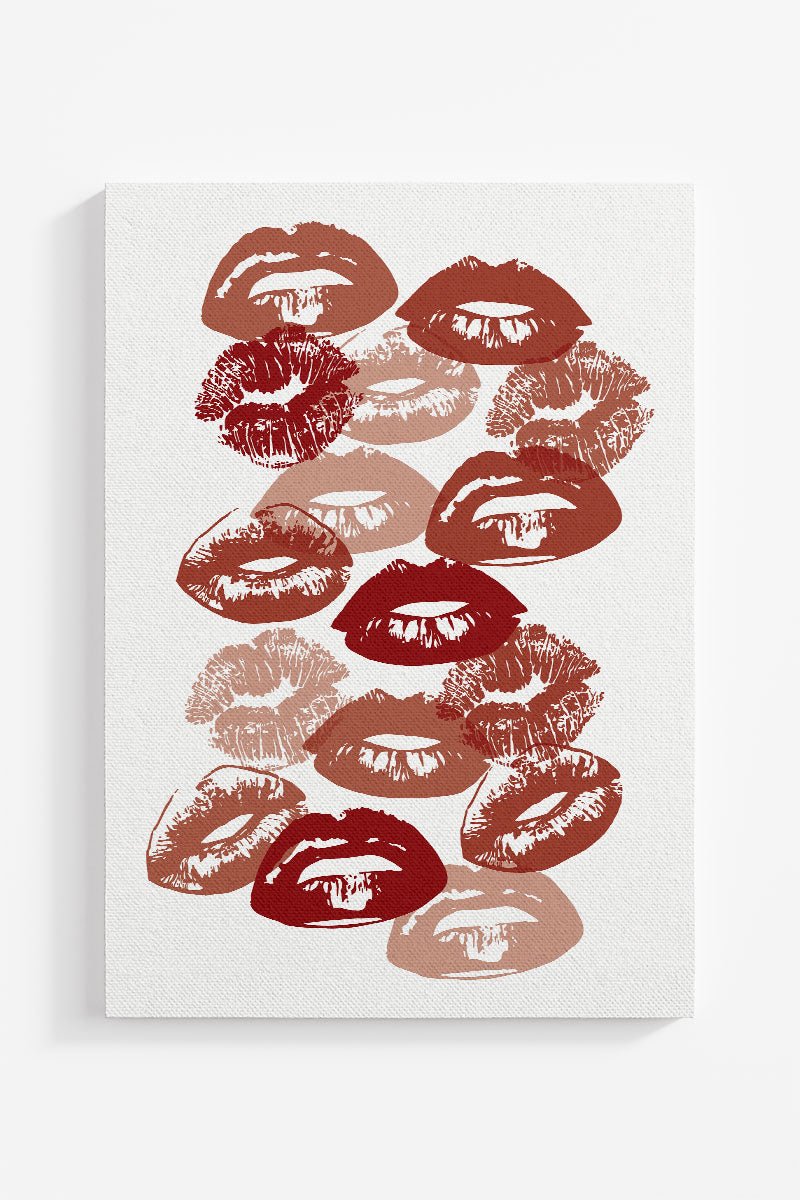 Love & Kisses Ready To Frame Canvas Print - Wholesale Accessory Market