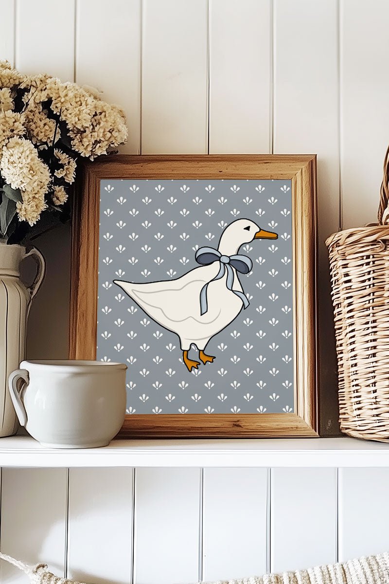 Pretty As A Goose Ready To Frame Canvas Print - Wholesale Accessory Market