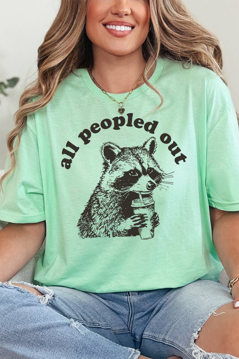 All Peopled Out Softstyle Adult T-Shirt - Wholesale Accessory Market