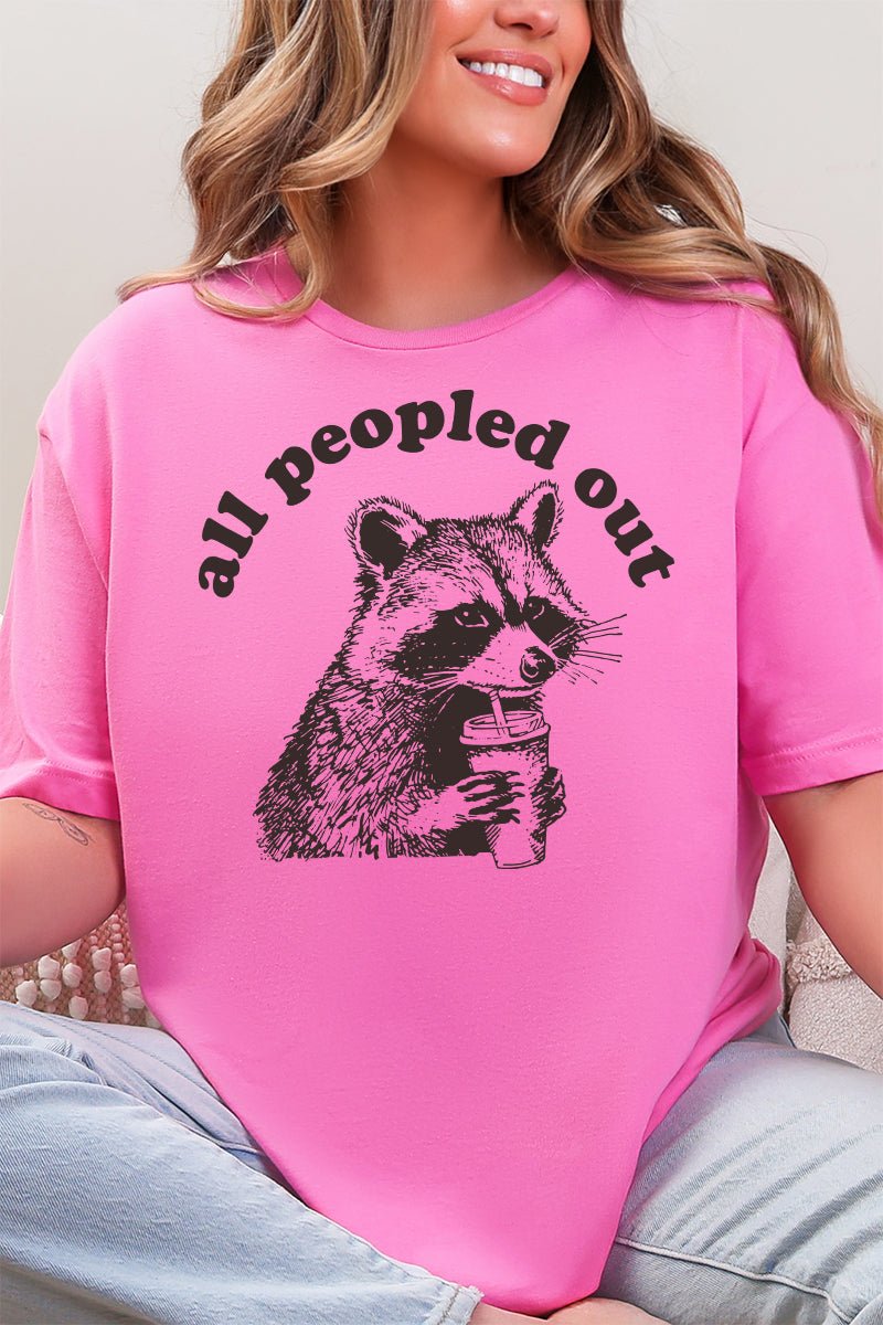 All Peopled Out Softstyle Adult T-Shirt - Wholesale Accessory Market