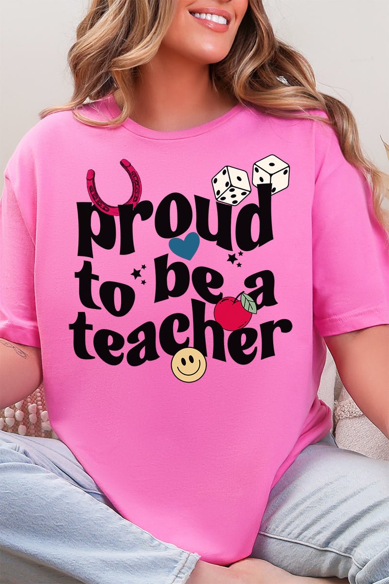 Proud Teacher Softstyle Adult T-Shirt - Wholesale Accessory Market