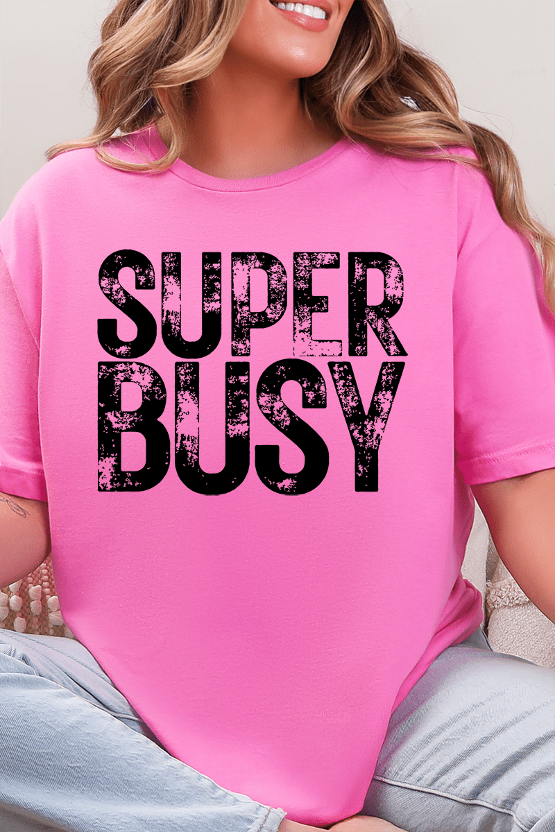 Super Busy Softstyle Adult T-Shirt - Wholesale Accessory Market