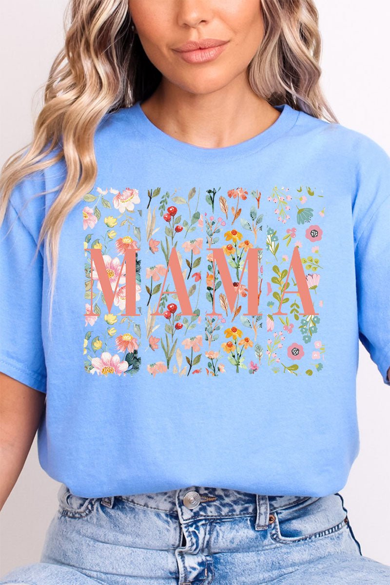 Blooming Boho Mama Softstyle Adult T-Shirt - Wholesale Accessory Market