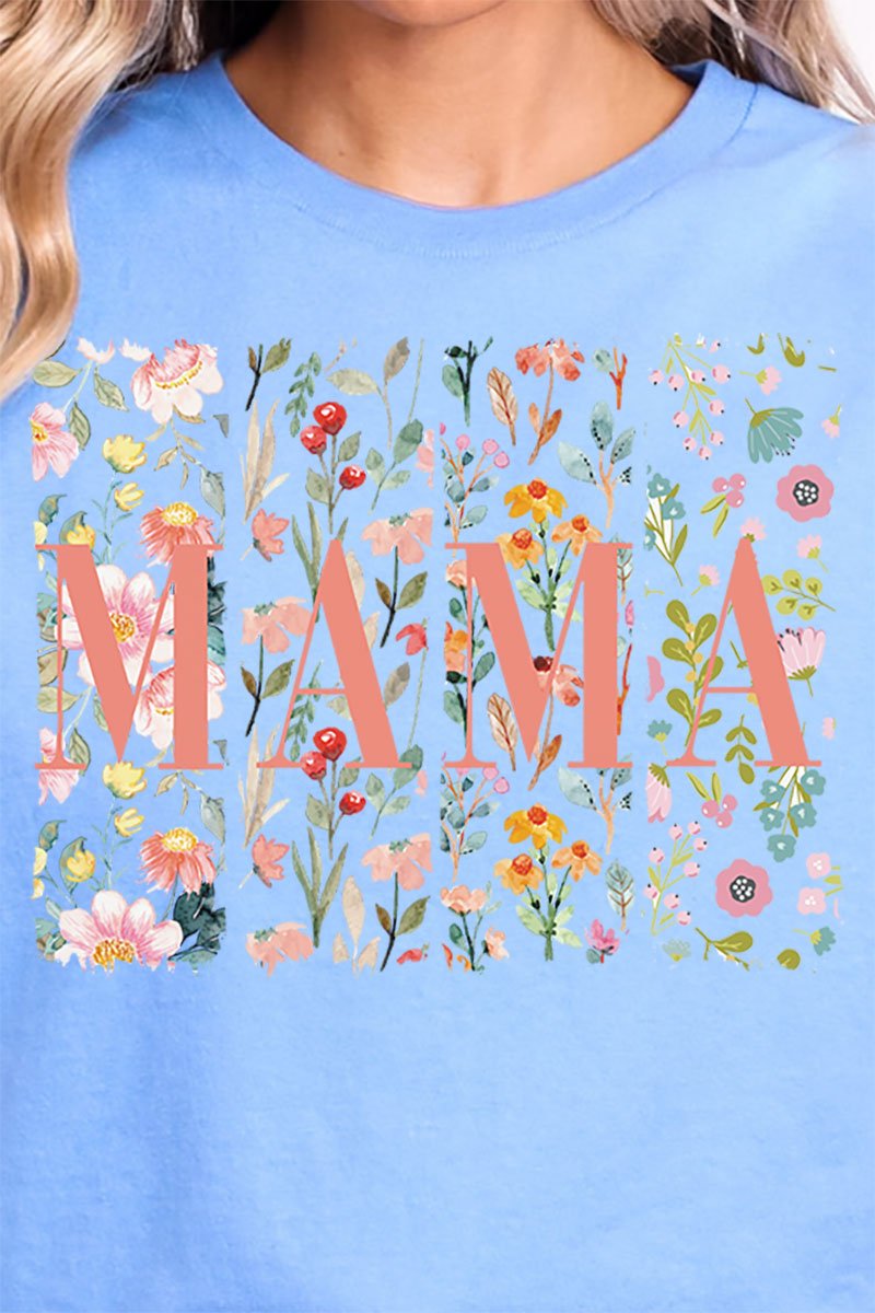 Blooming Boho Mama Softstyle Adult T-Shirt - Wholesale Accessory Market