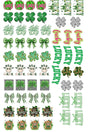 22 x 36 St. Patrick's Day Pre - Made Hat Gang Sheet - Wholesale Accessory Market