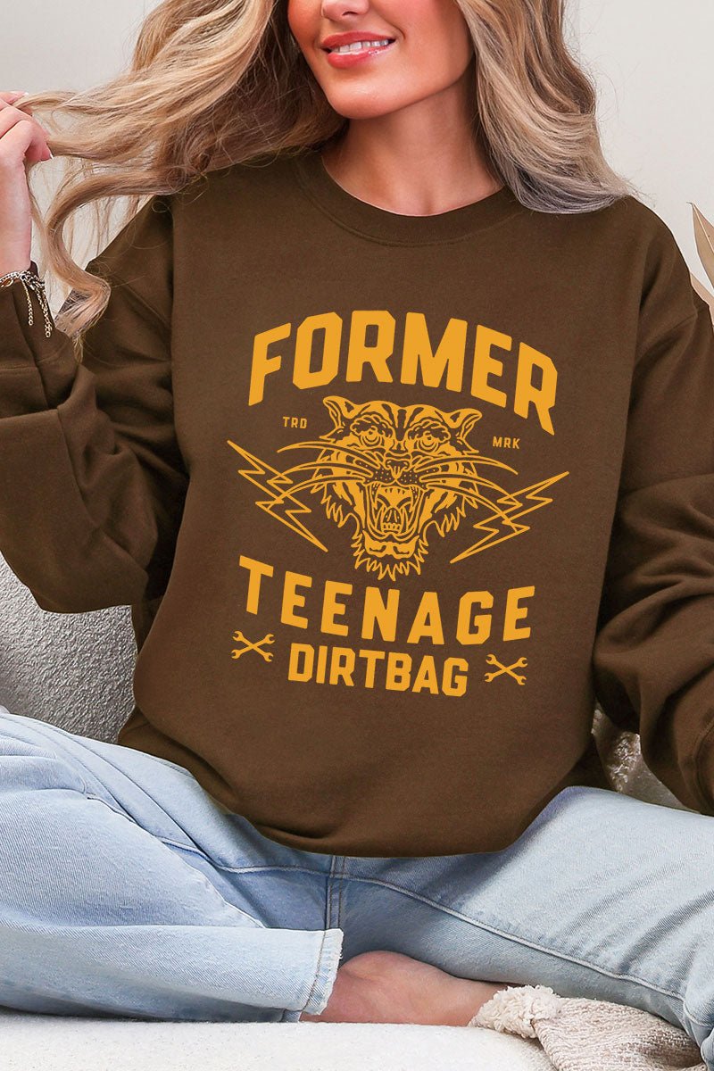 Former Teenage Dirtbag Ecosmart Crewneck Sweatshirt - Wholesale Accessory Market