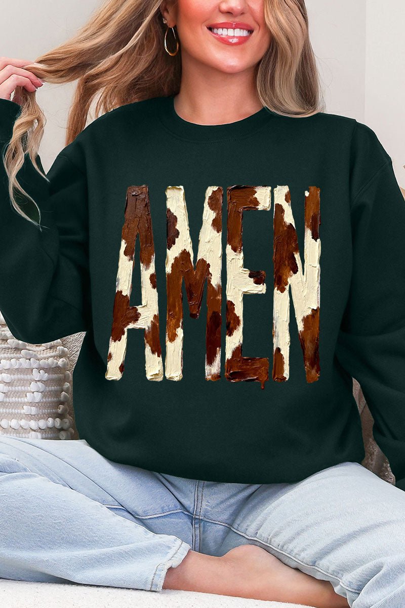Painted Cow Amen Ecosmart Crewneck Sweatshirt - Wholesale Accessory Market