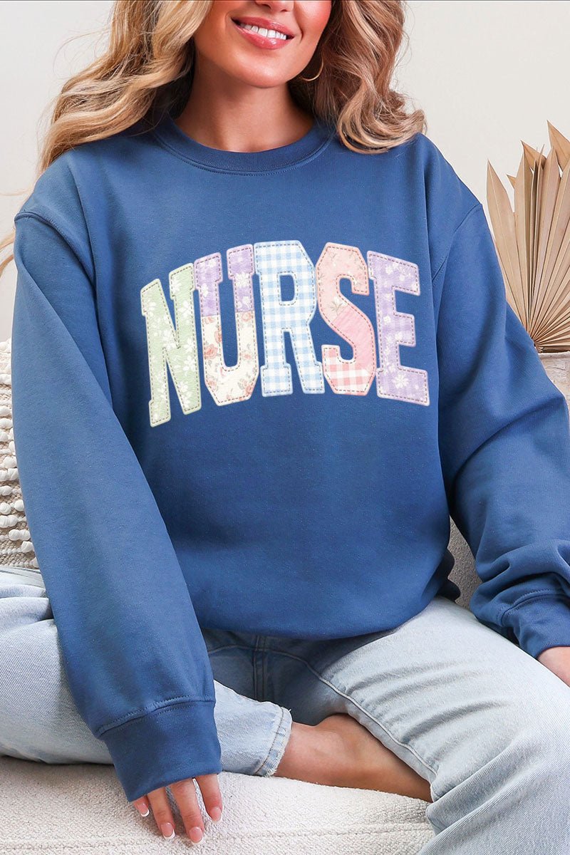 Soft Stitch Nurse Ecosmart Crewneck Sweatshirt - Wholesale Accessory Market