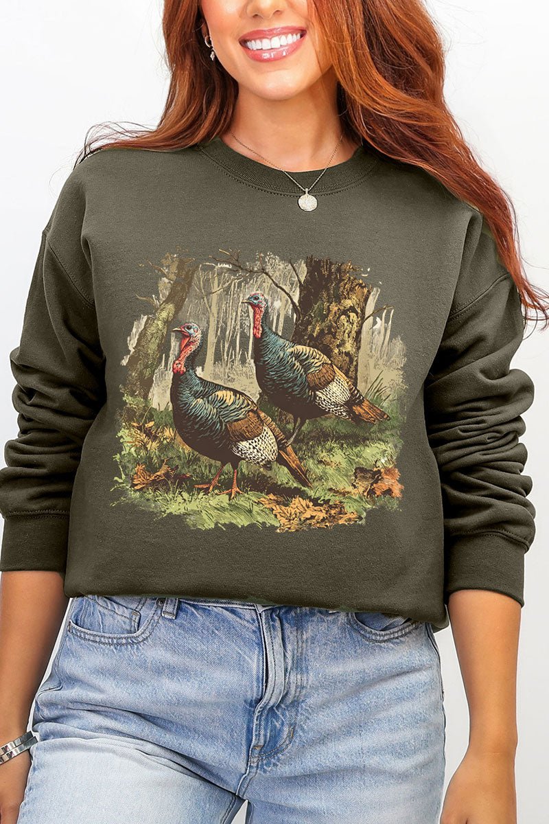Turkey Trails Ecosmart Crewneck Sweatshirt - Wholesale Accessory Market