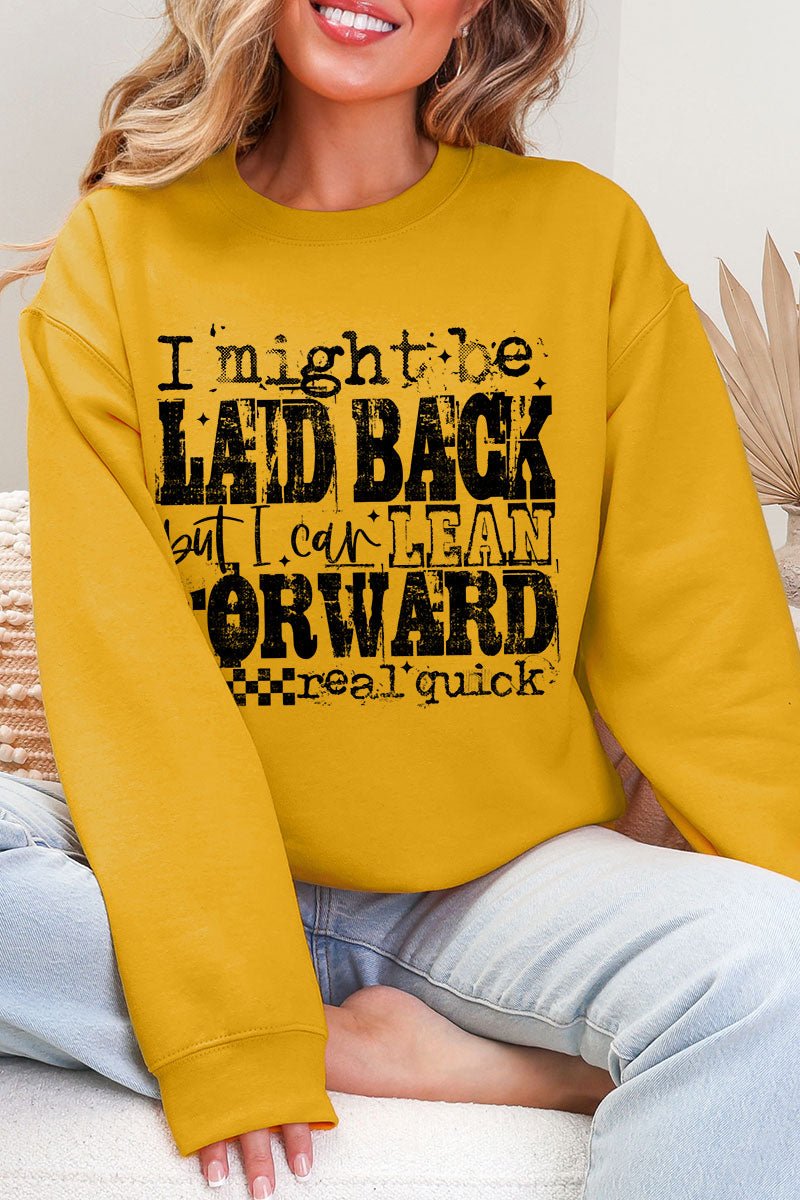 Laid Back Ecosmart Crewneck Sweatshirt - Wholesale Accessory Market