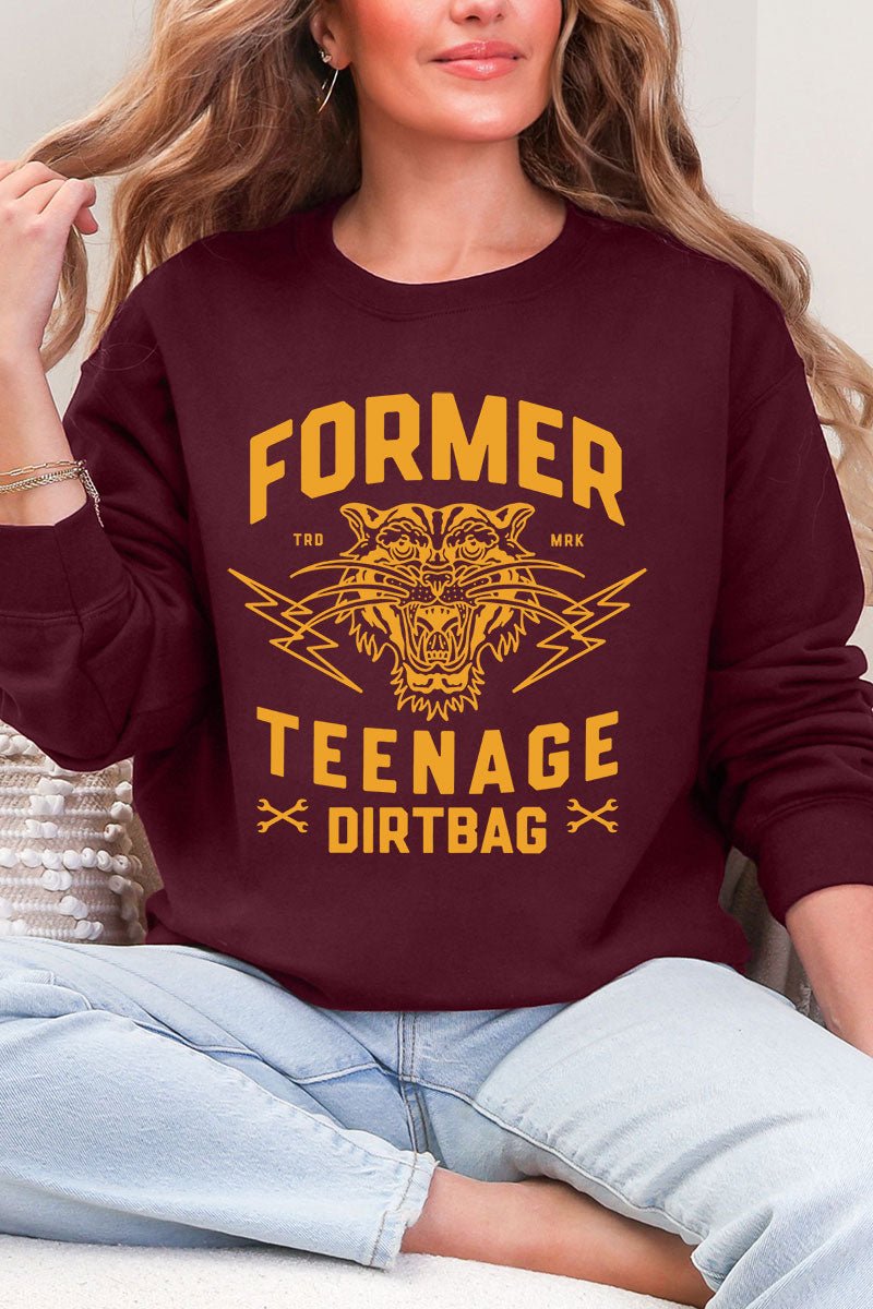 Former Teenage Dirtbag Ecosmart Crewneck Sweatshirt - Wholesale Accessory Market