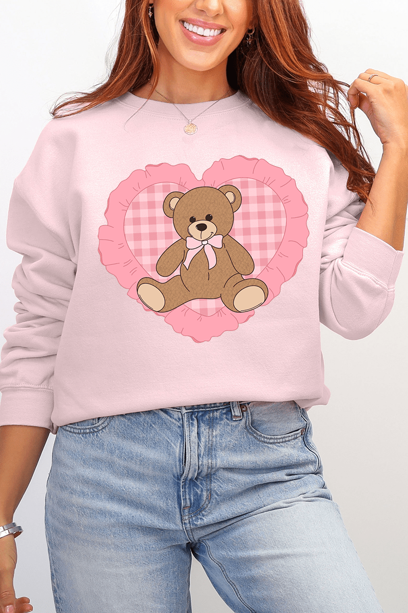 Tender Heart Ecosmart Crewneck Sweatshirt - Wholesale Accessory Market