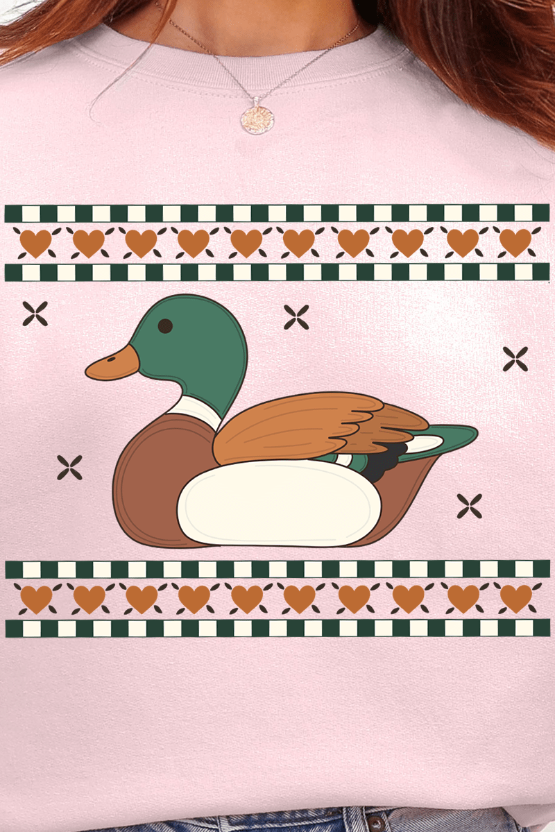 Woodland Duck Ecosmart Crewneck Sweatshirt - Wholesale Accessory Market