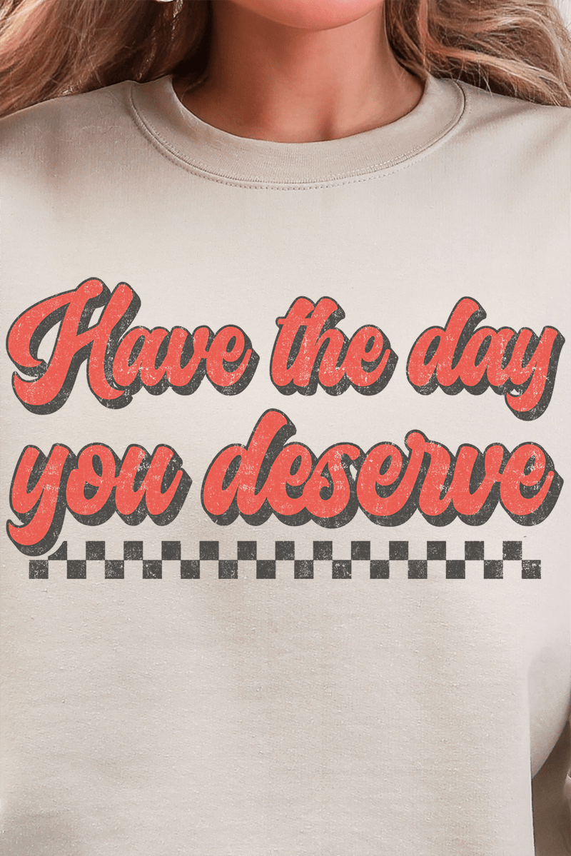 Have A Day Ecosmart Crewneck Sweatshirt - Wholesale Accessory Market