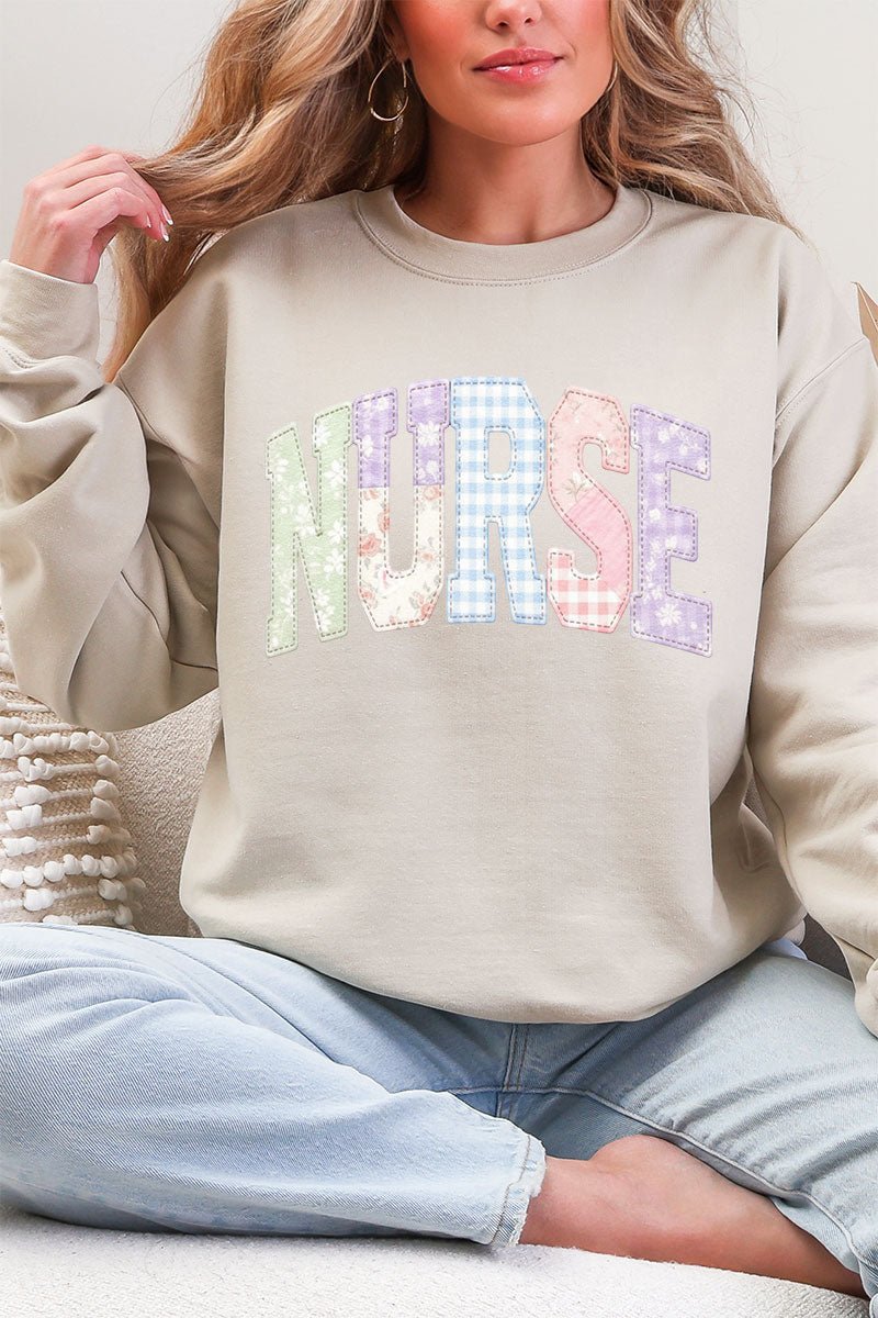 Soft Stitch Nurse Ecosmart Crewneck Sweatshirt - Wholesale Accessory Market