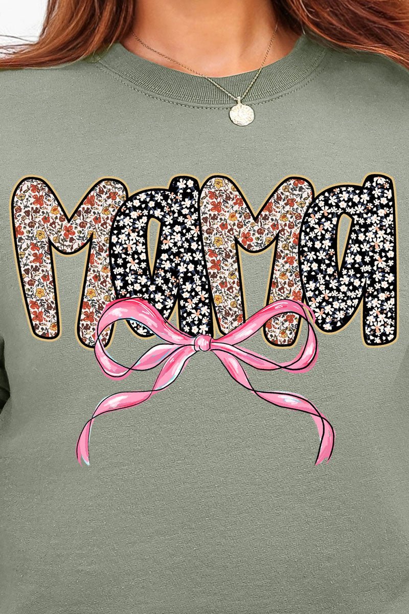 Bubble Mama Ribbon Ecosmart Crewneck Sweatshirt - Wholesale Accessory Market