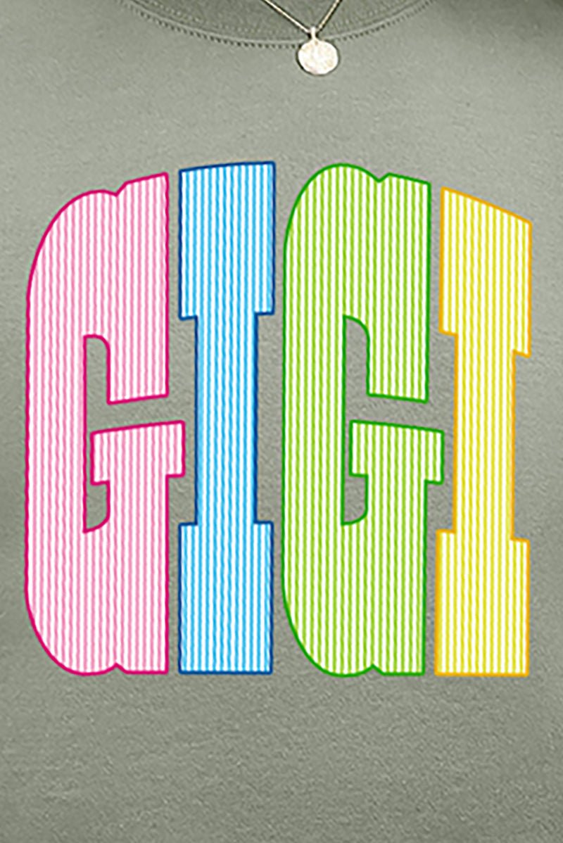 Color Me Loved Gigi Ecosmart Crewneck Sweatshirt - Wholesale Accessory Market