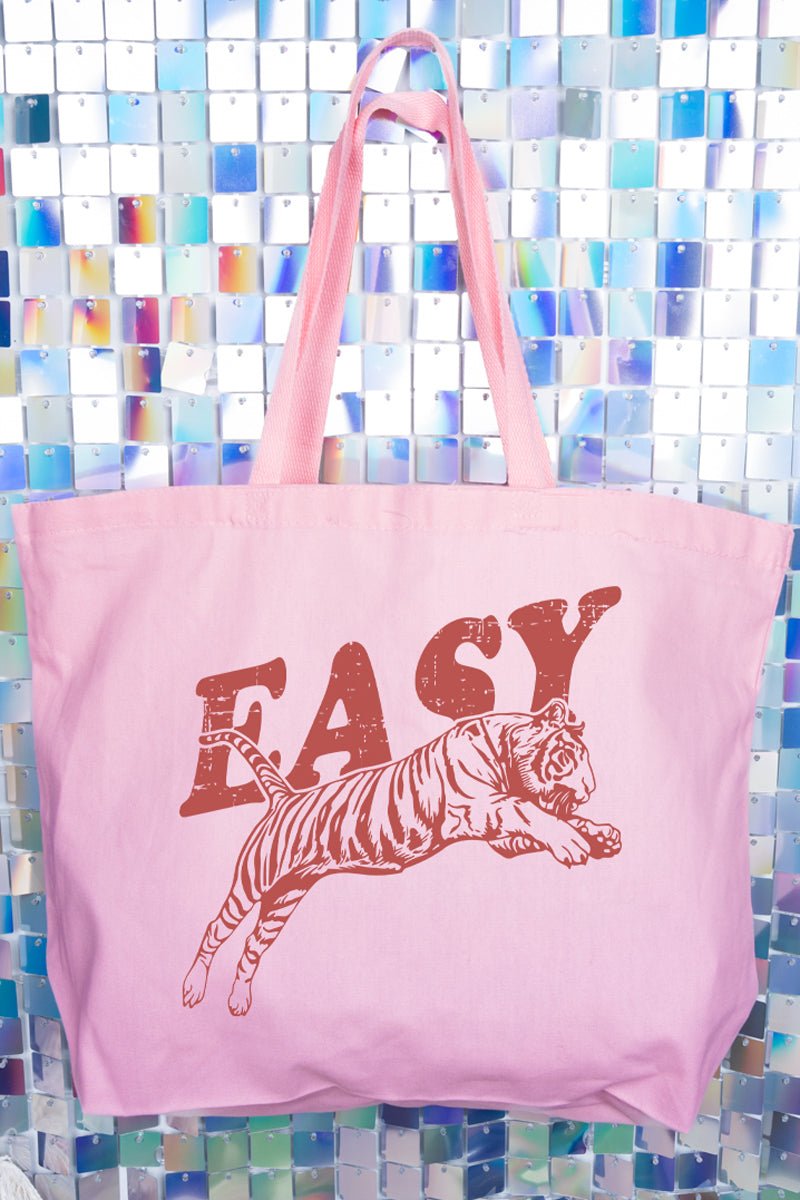 Easy Tiger Canvas Jumbo Tote - Wholesale Accessory Market