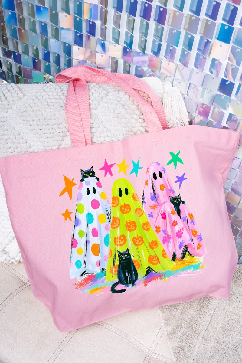 Neon Night Spirits Canvas Jumbo Tote - Wholesale Accessory Market