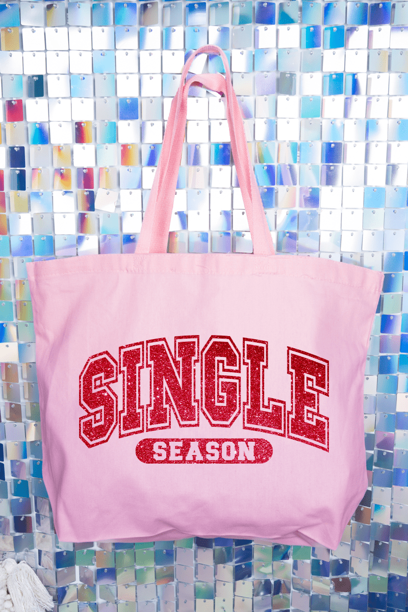 Single Season Canvas Jumbo Tote - Wholesale Accessory Market